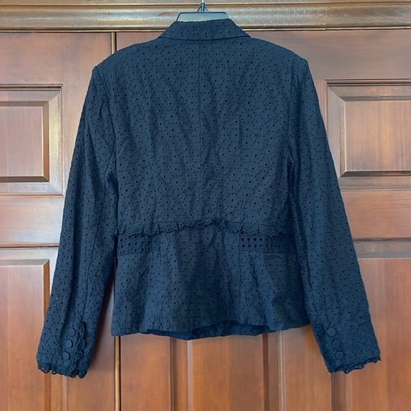 Cabi Flamenco eyelet blazer Size 4 - Picture 8 of 8